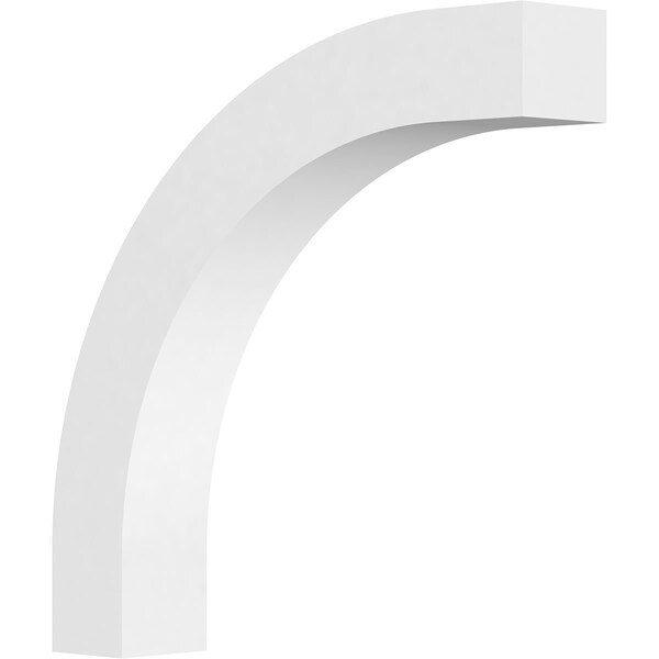 Ekena Millwork 3"W x 18"D x 18"H Standard Heritage Architectural Grade PVC Knee Brace BRCP03X18X18HTG - main